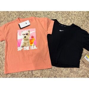 Nike Kids Girls T Shirt Bundle 
Size Small 7/8
